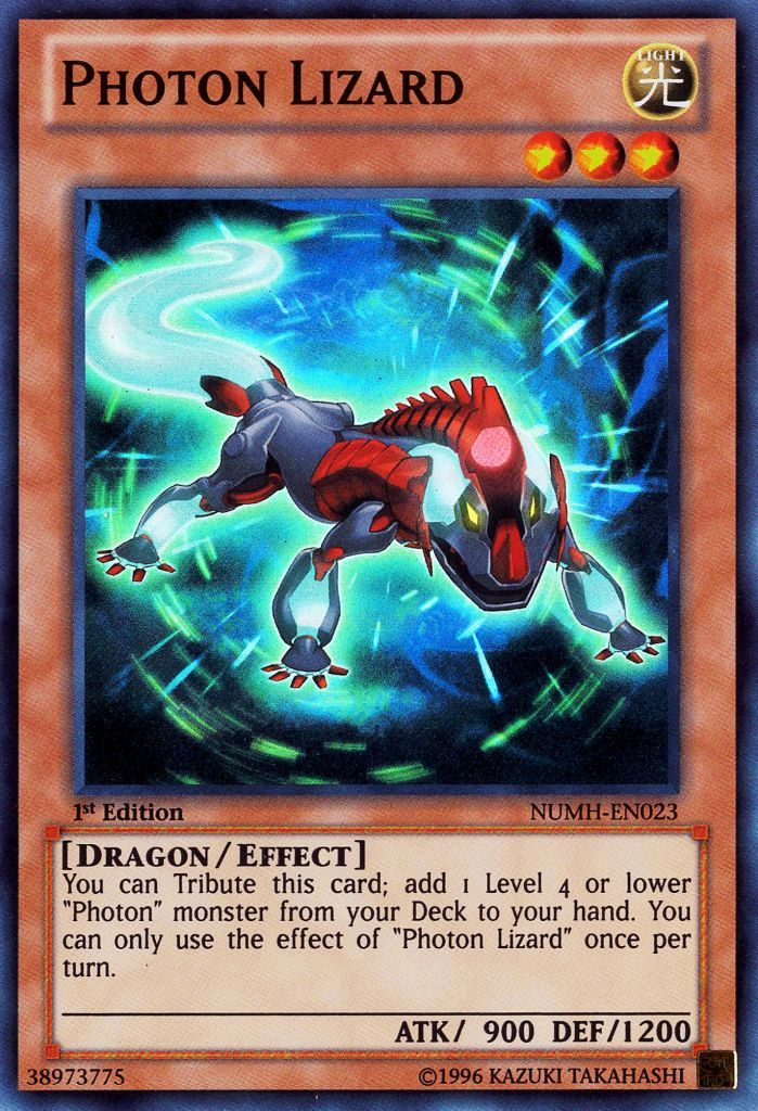 Photon Lizard [NUMH-EN023] Super Rare | Card Merchant Takapuna