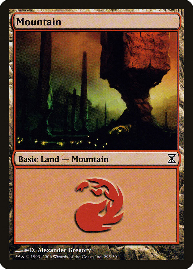 Mountain (295) [Time Spiral] | Card Merchant Takapuna