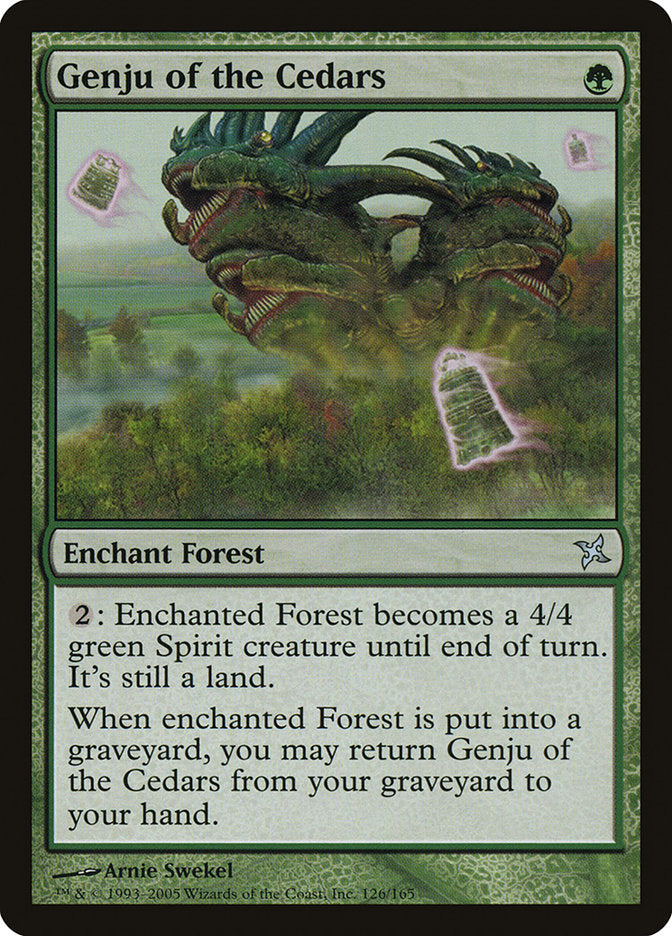 Genju of the Cedars [Betrayers of Kamigawa] | Card Merchant Takapuna