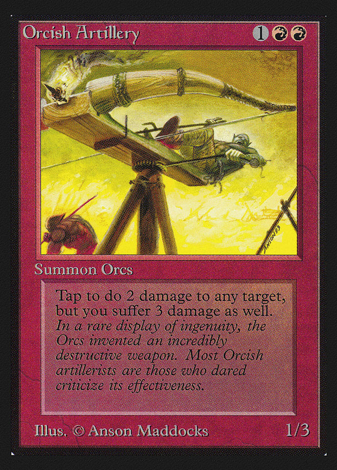 Orcish Artillery [International Collectors' Edition] | Card Merchant Takapuna