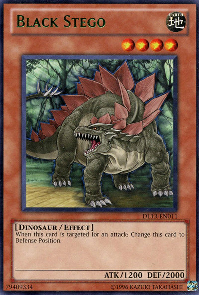 Black Stego (Green) [DL13-EN011] Rare | Card Merchant Takapuna