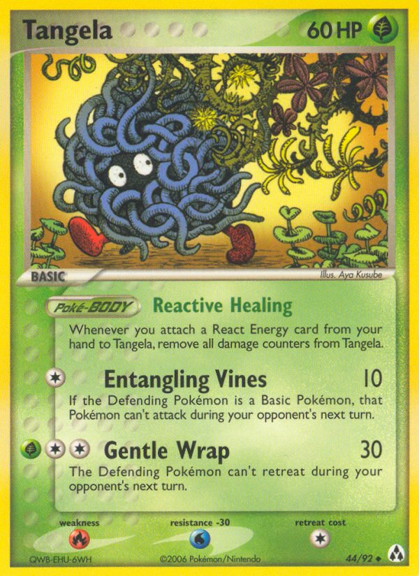 Tangela (44/92) [EX: Legend Maker] | Card Merchant Takapuna