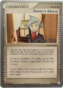 Steven's Advice (92/101) (Bright Aura - Curran Hill's) [World Championships 2005] | Card Merchant Takapuna