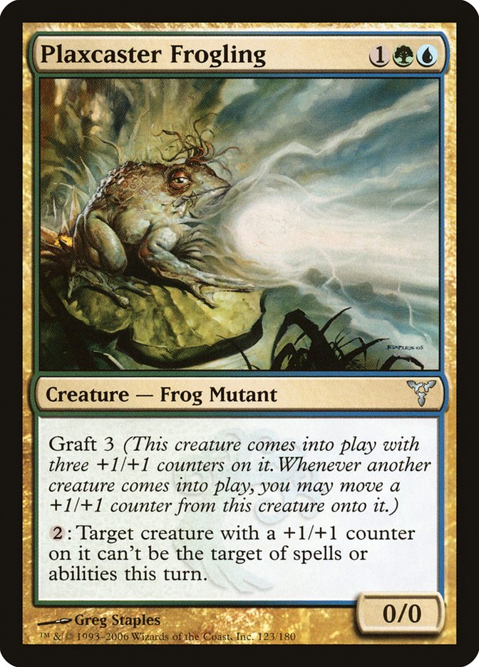 Plaxcaster Frogling [Dissension] | Card Merchant Takapuna