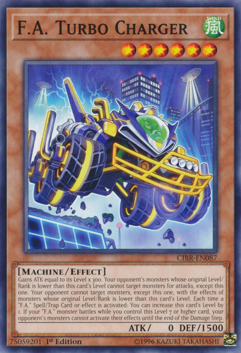 F.A. Turbo Charger [CIBR-EN087] Common | Card Merchant Takapuna