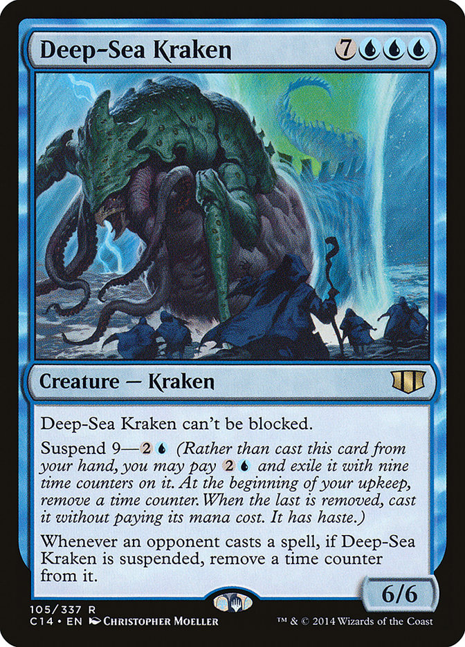 Deep-Sea Kraken [Commander 2014] | Card Merchant Takapuna