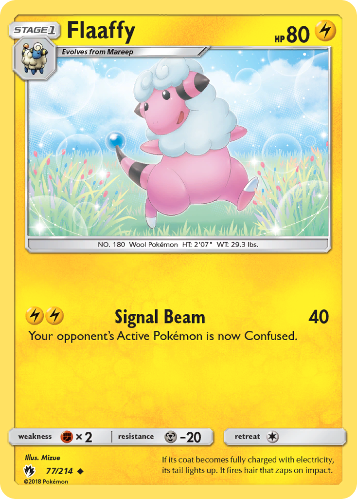 Flaaffy (77/214) [Sun & Moon: Lost Thunder] | Card Merchant Takapuna