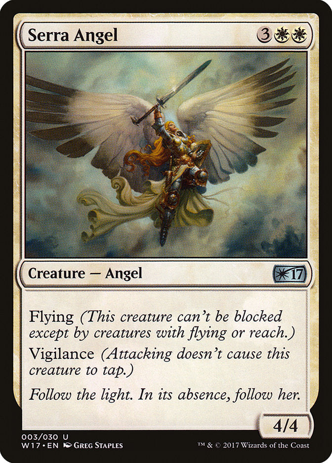 Serra Angel [Welcome Deck 2017] | Card Merchant Takapuna