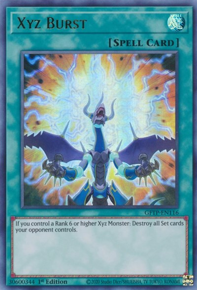 Xyz Burst [GFTP-EN116] Ultra Rare | Card Merchant Takapuna