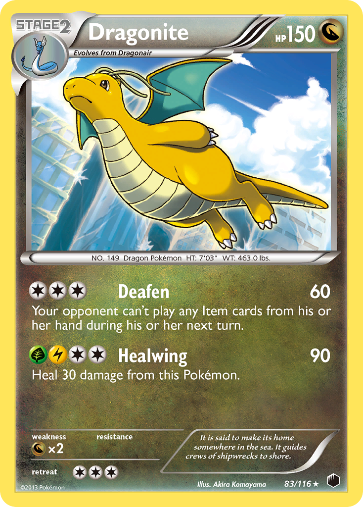 Dragonite (83/116) [Black & White: Plasma Freeze] | Card Merchant Takapuna