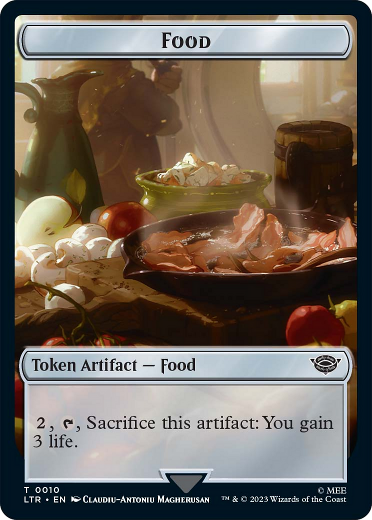 Soldier // Food Token [The Lord of the Rings: Tales of Middle-Earth Commander Tokens] | Card Merchant Takapuna