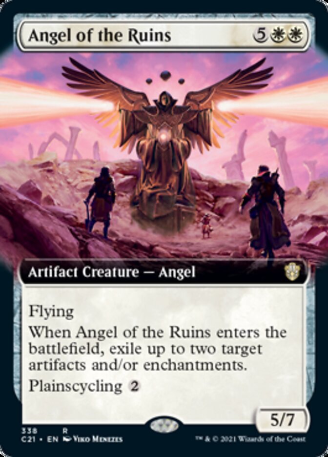 Angel of the Ruins (Extended Art) [Commander 2021] | Card Merchant Takapuna