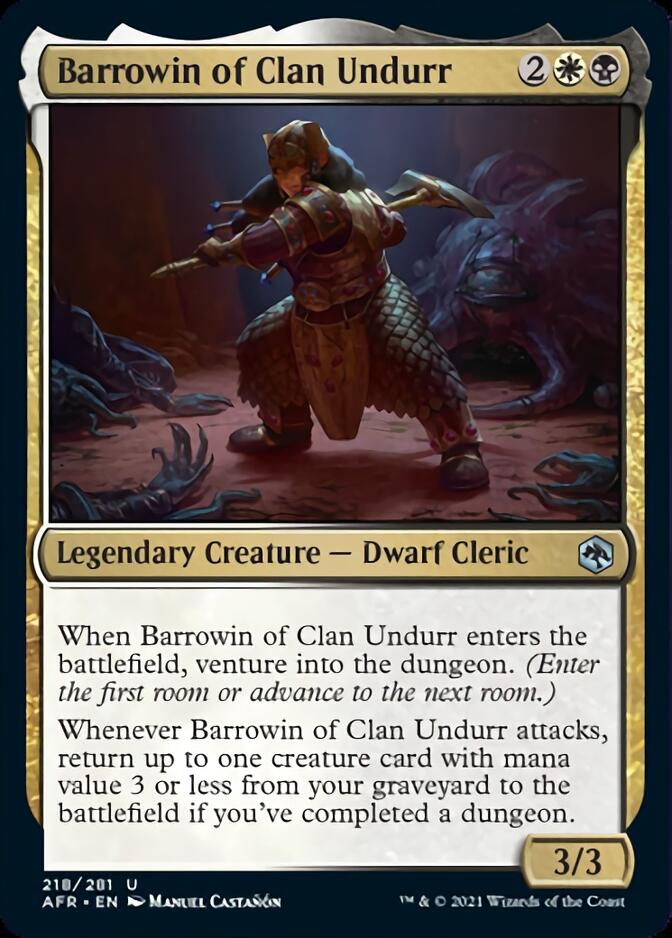 Barrowin of Clan Undurr [Dungeons & Dragons: Adventures in the Forgotten Realms] | Card Merchant Takapuna