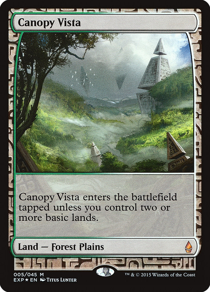 Canopy Vista [Zendikar Expeditions] | Card Merchant Takapuna