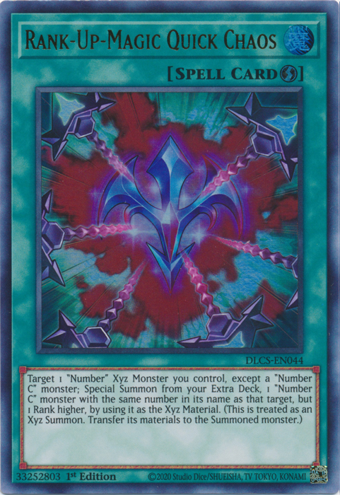 Rank-Up-Magic Quick Chaos [DLCS-EN044] Ultra Rare | Card Merchant Takapuna