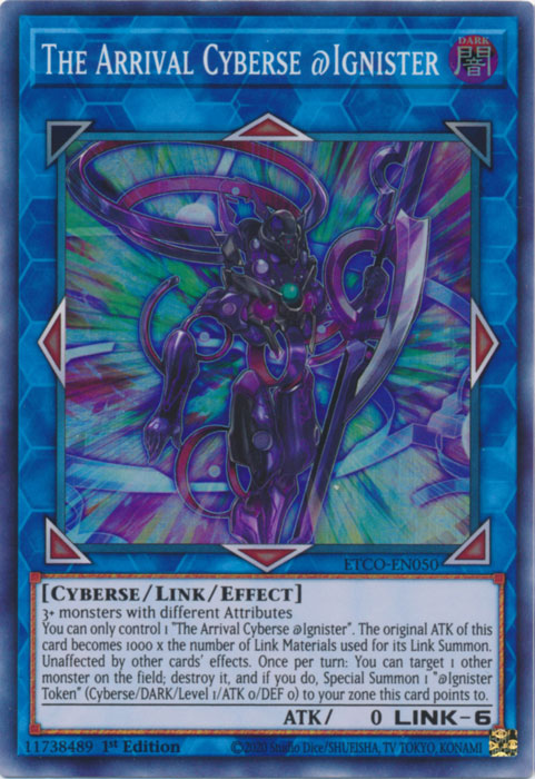 The Arrival Cyberse @Ignister [ETCO-EN050] Super Rare | Card Merchant Takapuna