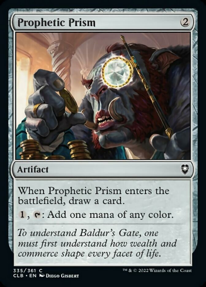 Prophetic Prism [Commander Legends: Battle for Baldur's Gate] | Card Merchant Takapuna