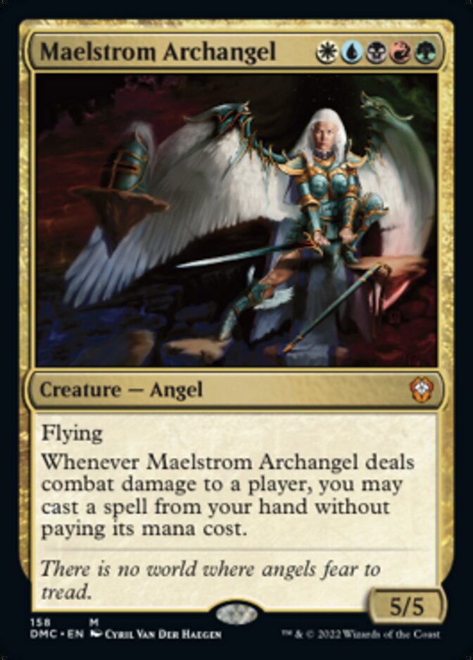 Maelstrom Archangel [Dominaria United Commander] | Card Merchant Takapuna