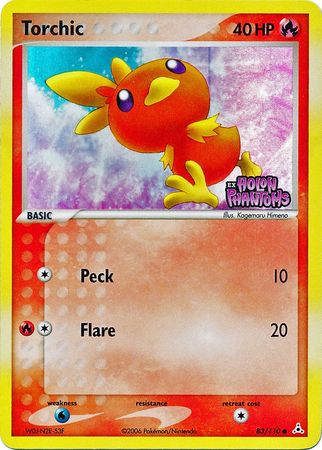 Torchic (83/110) (Stamped) [EX: Holon Phantoms] | Card Merchant Takapuna