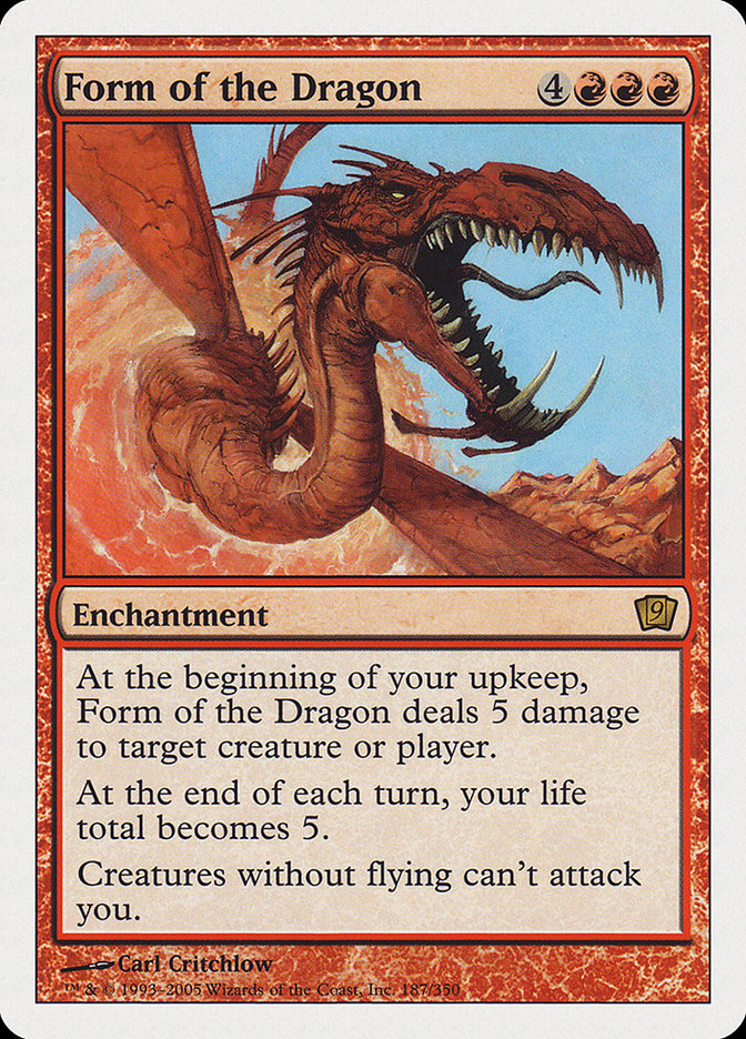 Form of the Dragon [Ninth Edition] | Card Merchant Takapuna