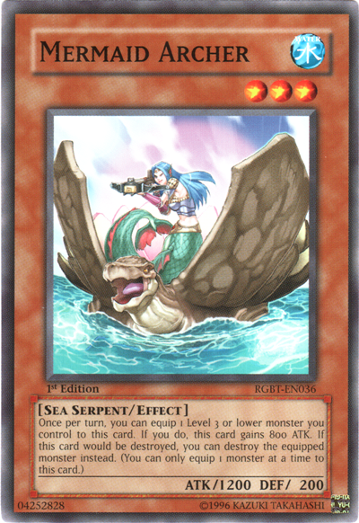 Mermaid Archer [RGBT-EN036] Common | Card Merchant Takapuna