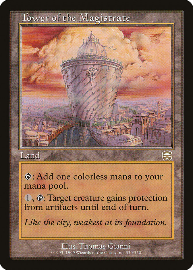 Tower of the Magistrate [Mercadian Masques] | Card Merchant Takapuna