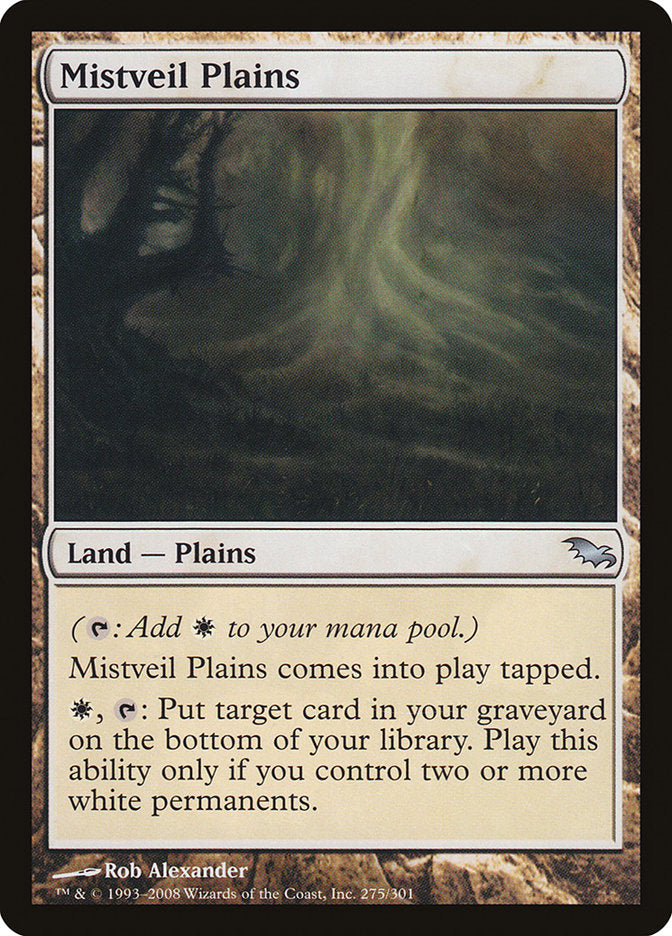 Mistveil Plains [Shadowmoor] | Card Merchant Takapuna