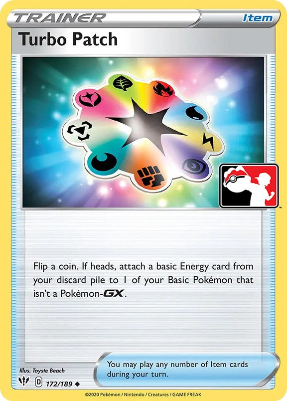 Turbo Patch (172/189) [Prize Pack Series One] | Card Merchant Takapuna