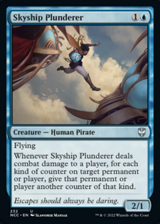 Skyship Plunderer [Streets of New Capenna Commander] | Card Merchant Takapuna