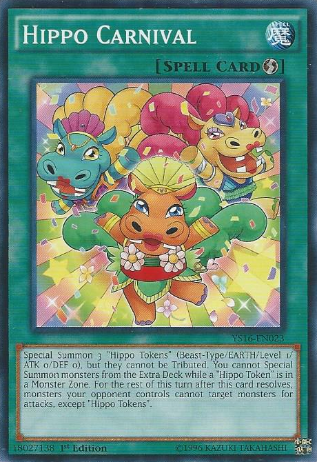 Hippo Carnival [YS16-EN023] Common | Card Merchant Takapuna