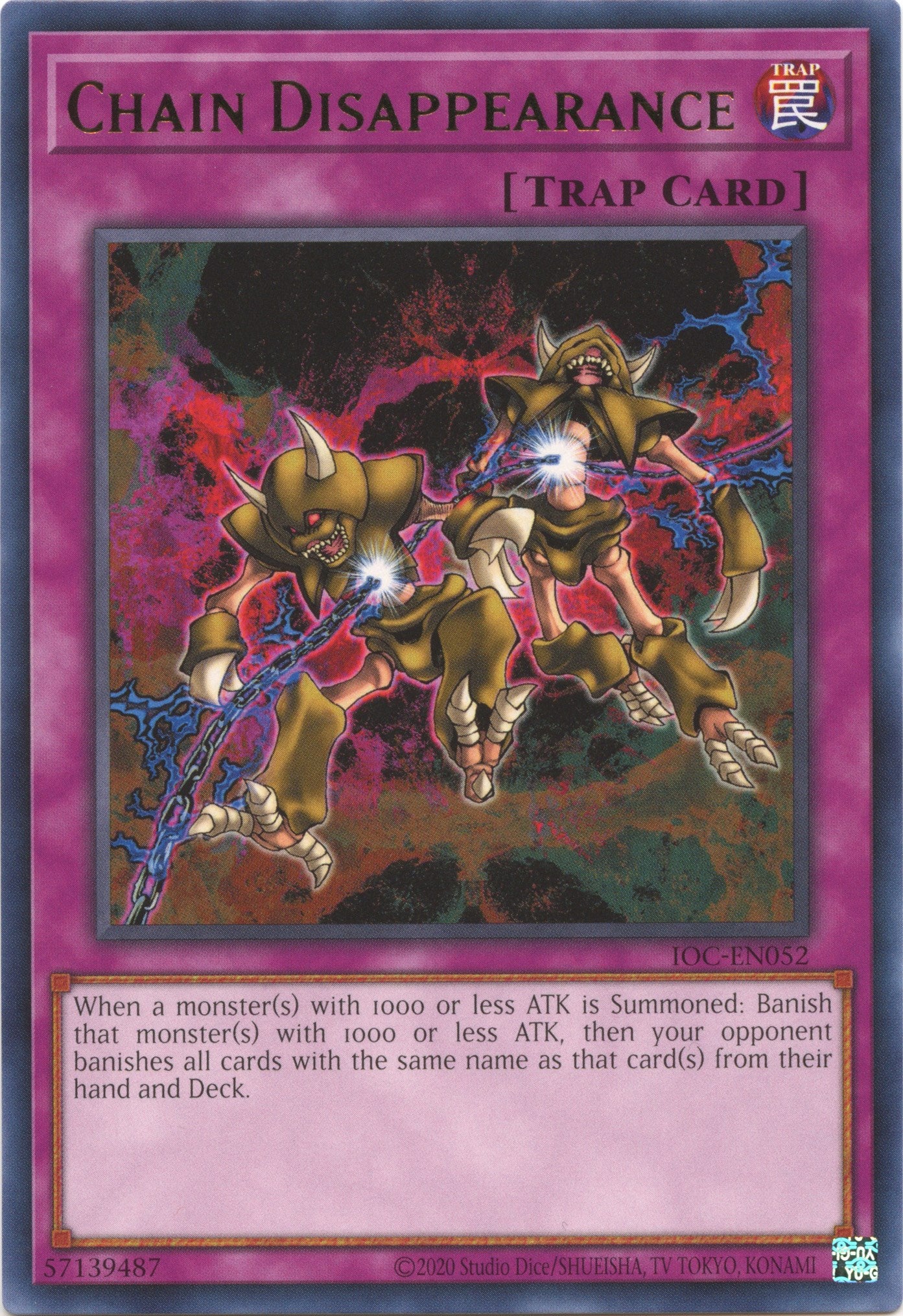 Chain Disappearance (25th Anniversary) [IOC-EN052] Rare | Card Merchant Takapuna