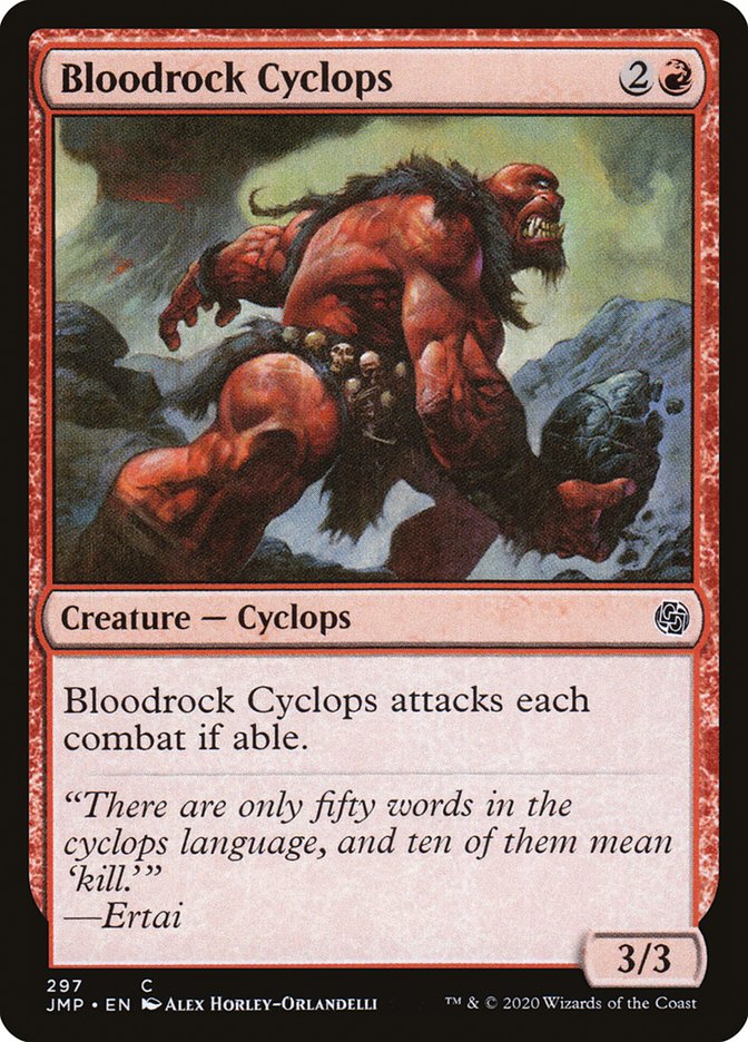 Bloodrock Cyclops [Jumpstart] | Card Merchant Takapuna