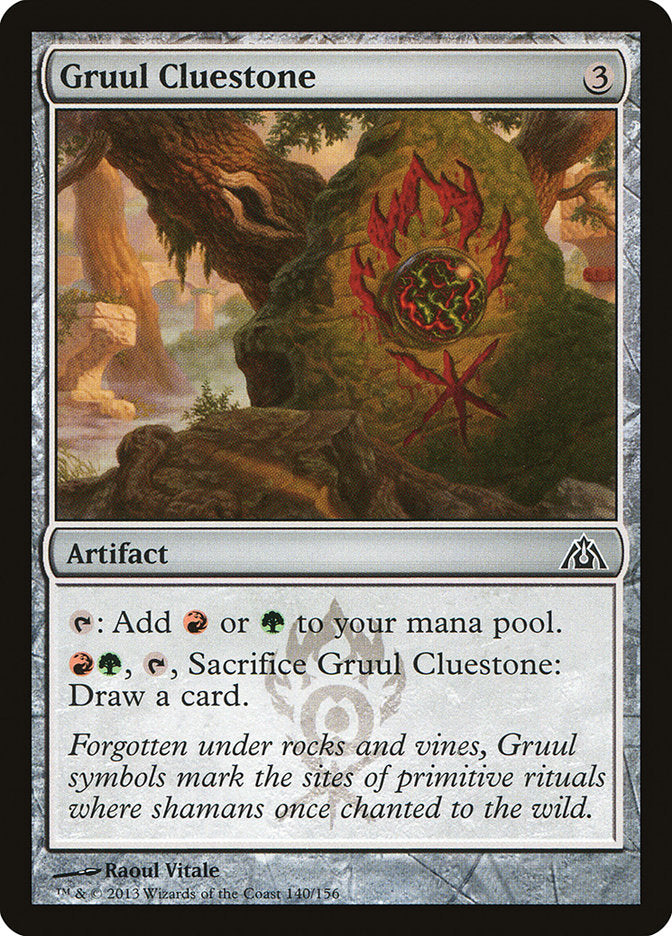 Gruul Cluestone [Dragon's Maze] | Card Merchant Takapuna