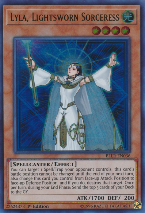 Lyla, Lightsworn Sorceress [BLLR-EN036] Ultra Rare | Card Merchant Takapuna