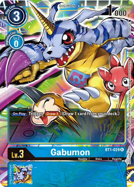 Gabumon [BT1-029] (Alternate Art) [Release Special Booster Ver.1.0] | Card Merchant Takapuna