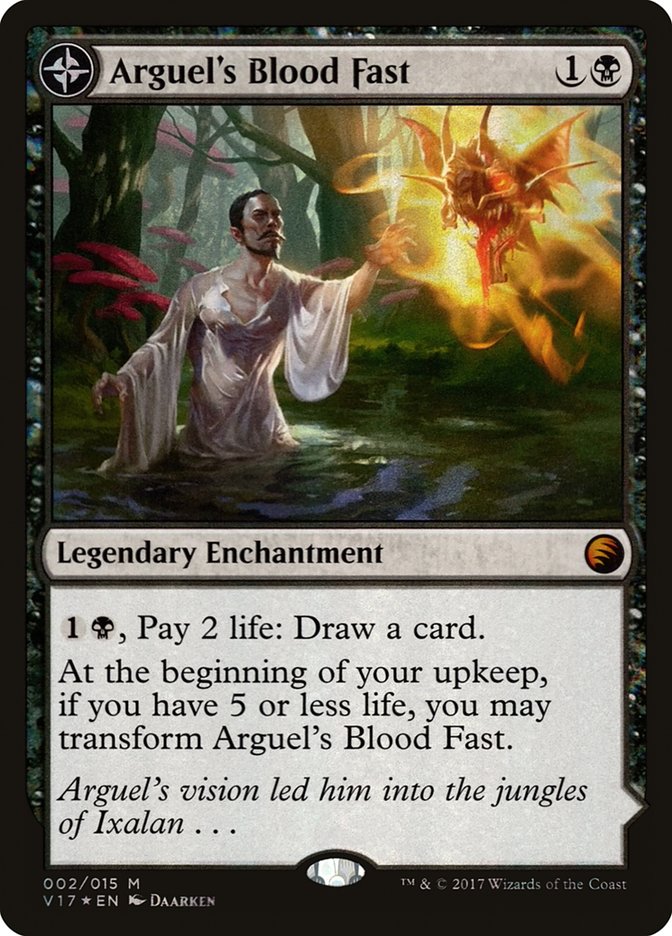 Arguel's Blood Fast // Temple of Aclazotz [From the Vault: Transform] | Card Merchant Takapuna