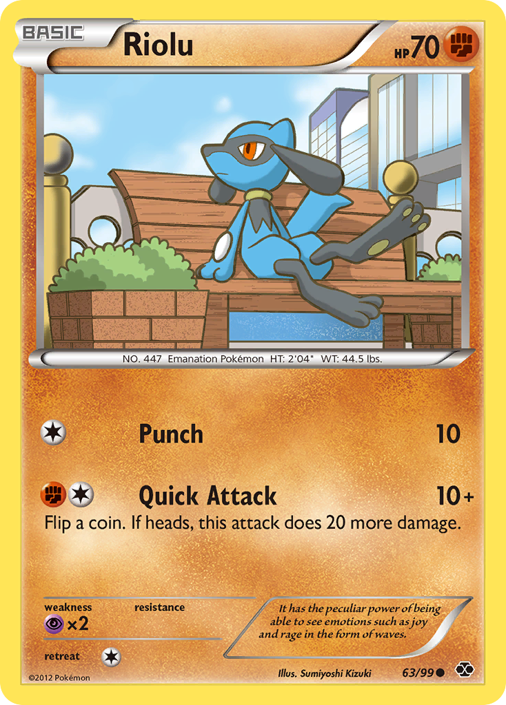 Riolu (63/99) [Black & White: Next Destinies] | Card Merchant Takapuna