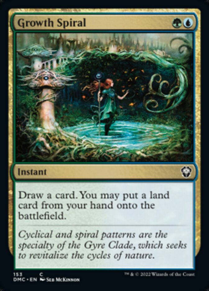 Growth Spiral [Dominaria United Commander] | Card Merchant Takapuna