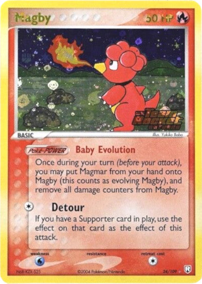 Magby (24/109) (Stamped) [EX: Team Rocket Returns] | Card Merchant Takapuna