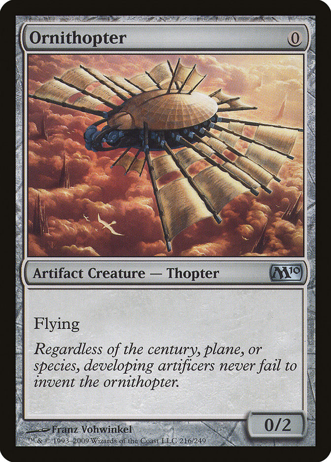 Ornithopter [Magic 2010] | Card Merchant Takapuna