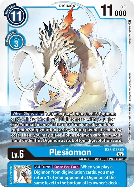 Plesiomon [EX3-023] [Revision Pack Cards] | Card Merchant Takapuna