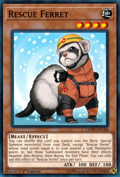 Rescue Ferret [LEHD-ENC08] Common | Card Merchant Takapuna