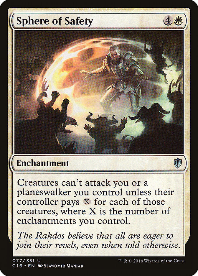 Sphere of Safety [Commander 2016] | Card Merchant Takapuna