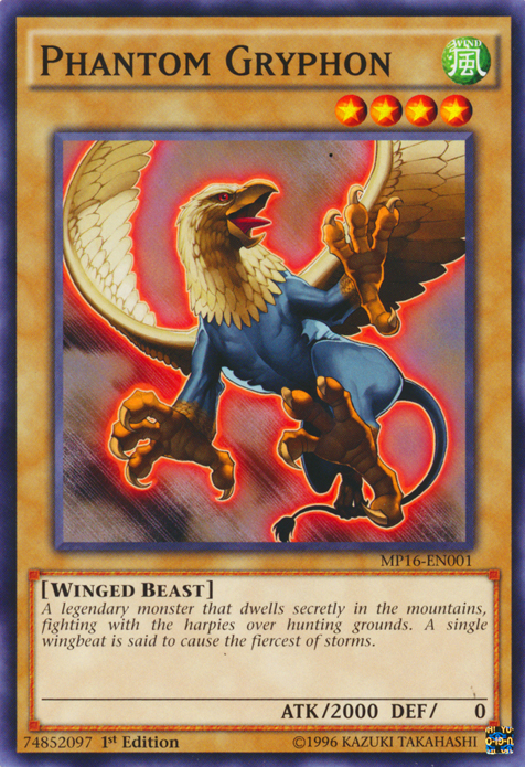 Phantom Gryphon [MP16-EN001] Common | Card Merchant Takapuna