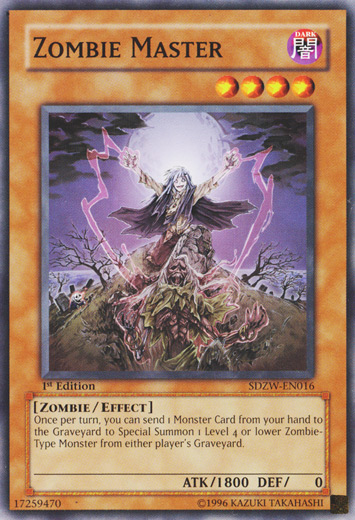 Zombie Master [SDZW-EN016] Common | Card Merchant Takapuna