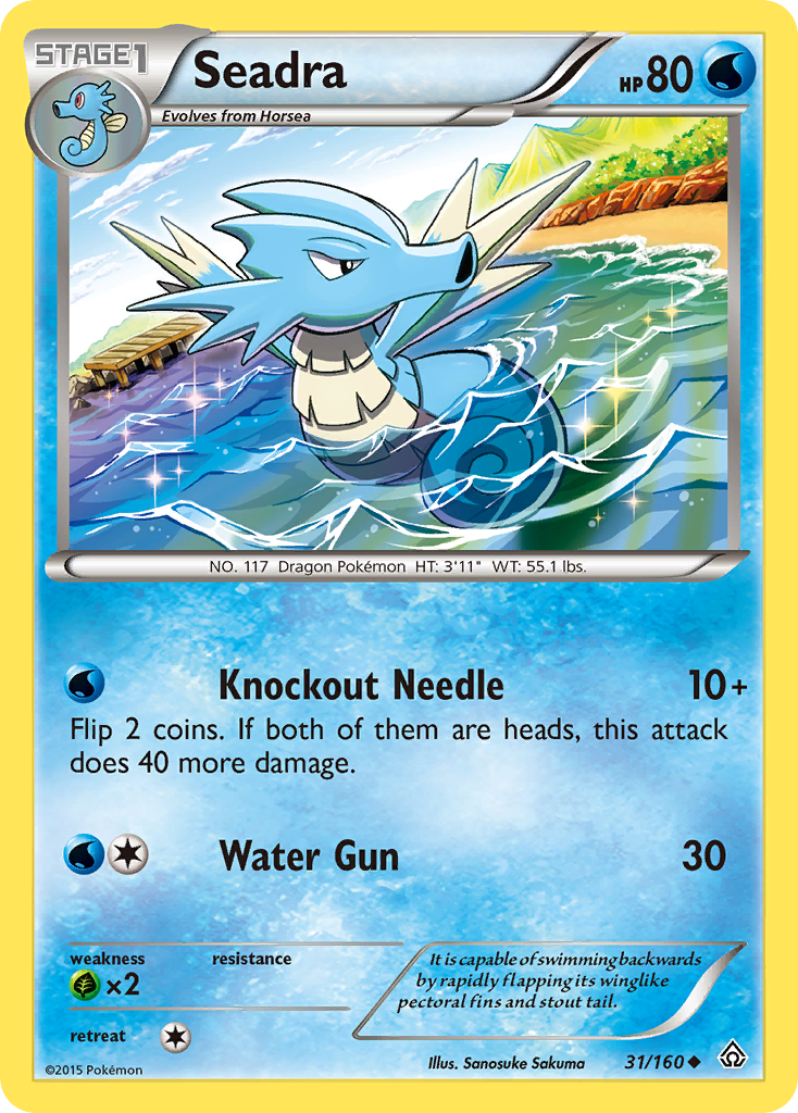 Seadra (31/160) [XY: Primal Clash] | Card Merchant Takapuna