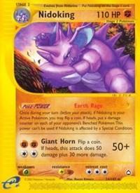 Nidoking (24) (24) [Aquapolis] | Card Merchant Takapuna