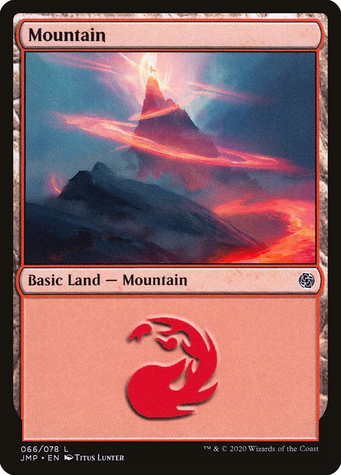 Mountain (66) [Jumpstart] | Card Merchant Takapuna