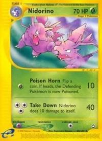 Nidorino (55) [Aquapolis] | Card Merchant Takapuna