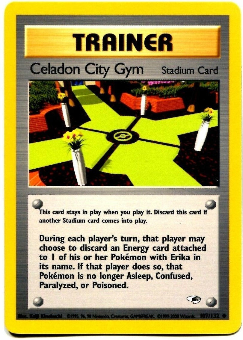 Celadon City Gym (107/132) [Gym Heroes Unlimited] | Card Merchant Takapuna